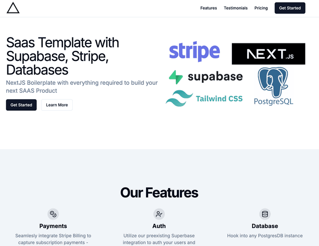 Stripe & Supabase SaaS Starter Kit
