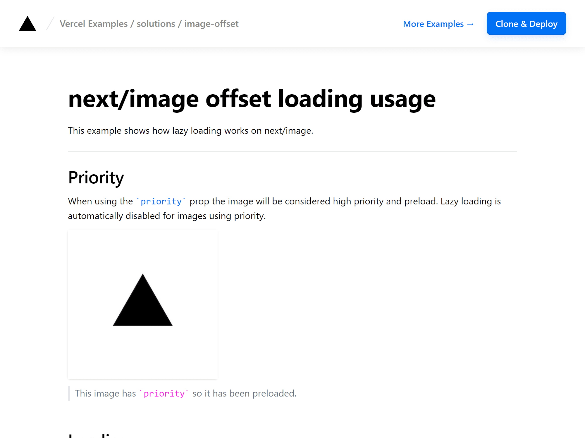 next/image loading offset