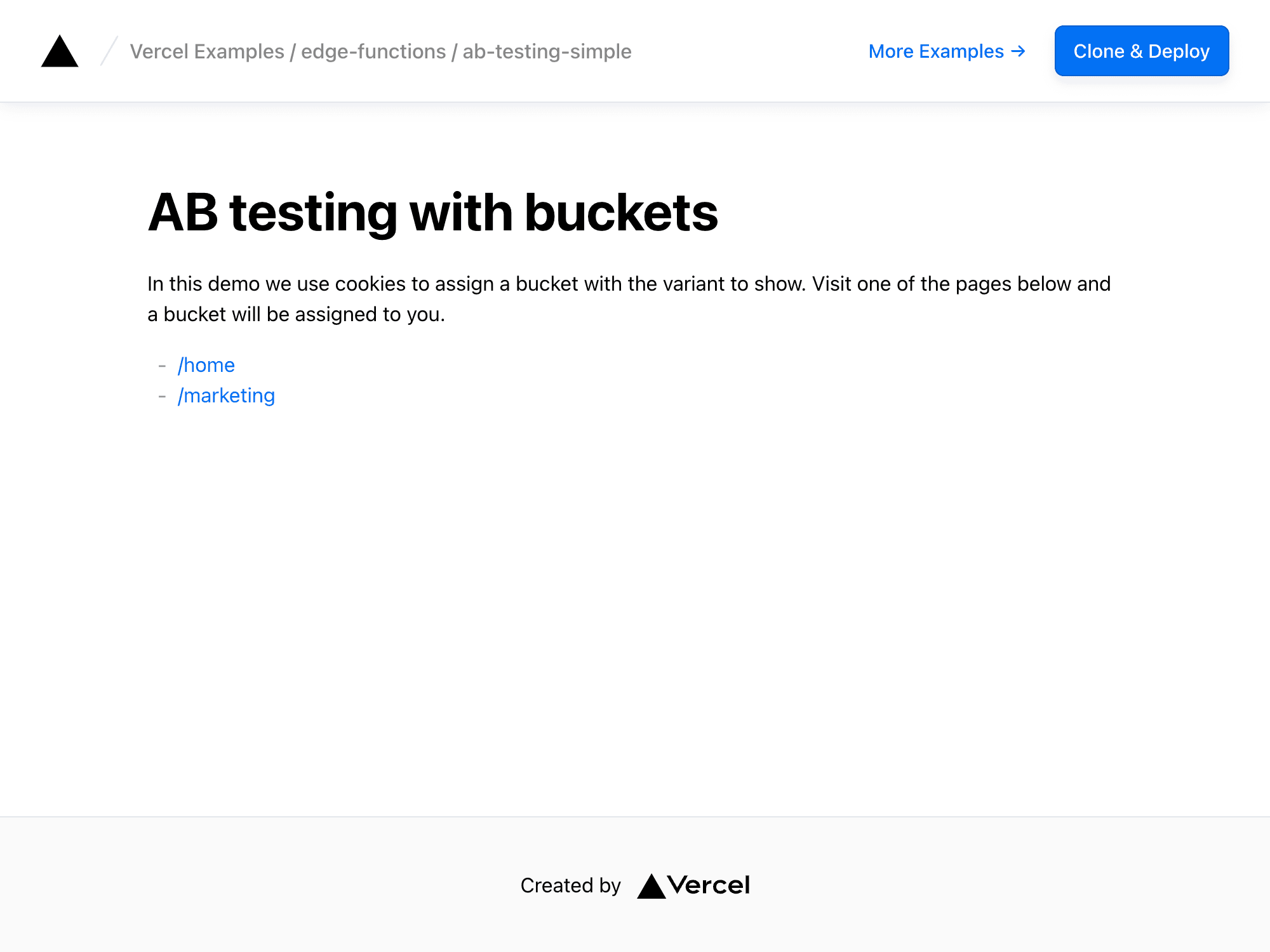 A/B Testing Simple thumbnail